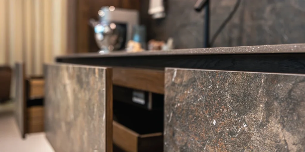 COCINA MARMOL Y MADERA 1